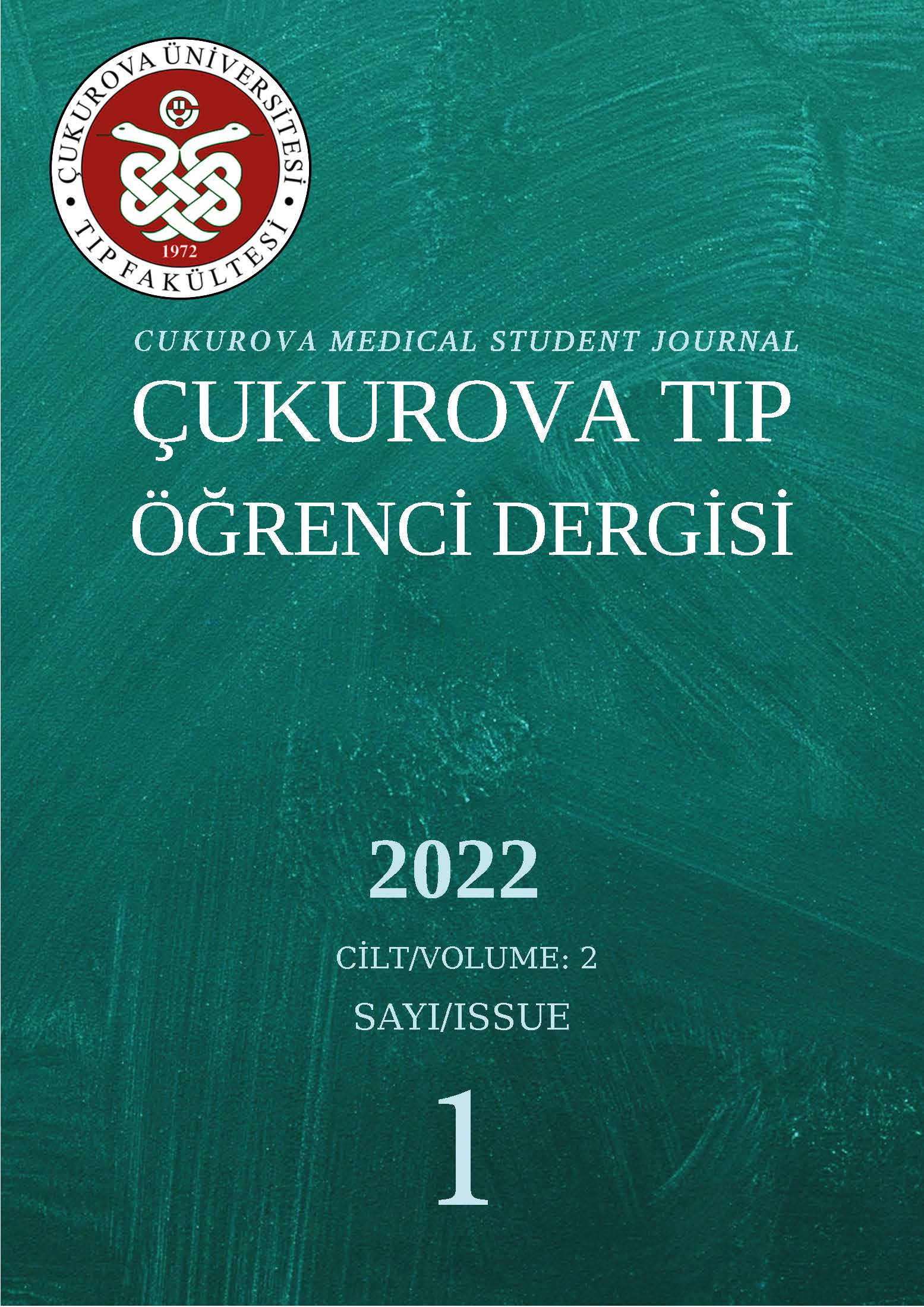 Çukurova Tıp Öğrenci Dergisi 2023 yılı 2. sayısı yayınlandı.